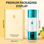 Hydrogen Water Bottle – 300ml | 5000ppb | UV Sterilization + Low-Frequency Tech + Wireless Charging