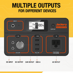 Jackery Explorer 500 Portable Power Station – 518 Wh | 500 W Output | Lightweight Solar Generator