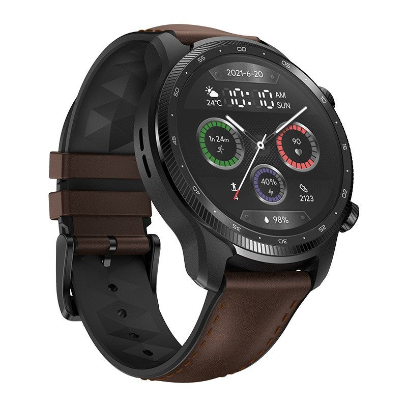 TicWatch Pro X LTE Smartwatch – Full Netcom 4G Calling, Dual Display, GPS Sports Tracking, and Waterproof Design