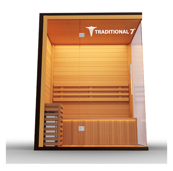 3 Person Home Steam Sauna | Traditional 7™
