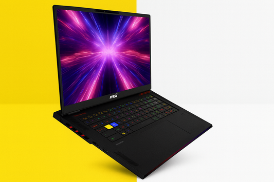 MSI Raider 18 HX AI A2XW (2025) – 18” UHD+ 120Hz Mini LED Gaming Laptop – Intel Core Ultra 9 285HX – GeForce RTX 5090 (24GB) – 64GB RAM – 2TB SSD – Windows 11 Pro – Core Black by Swag House Store