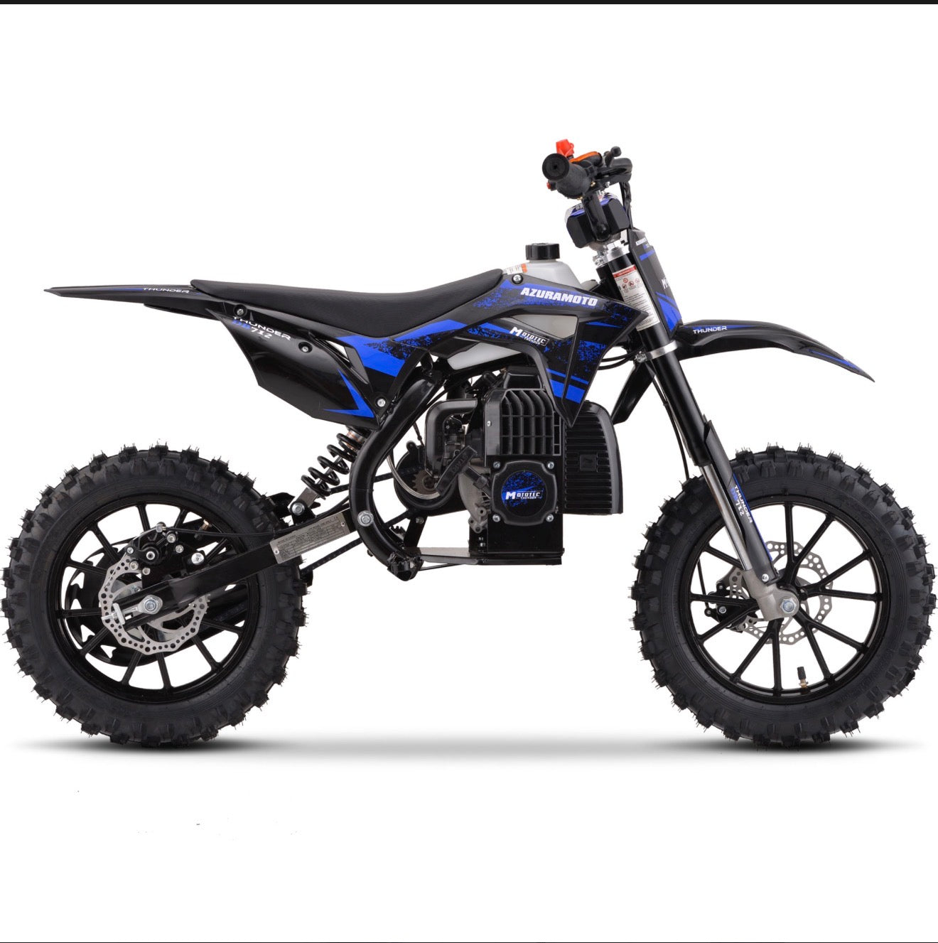 MotoTec Thunder 50cc Kids Gas Dirt Bike – Beginner Off-Road Motorcycle