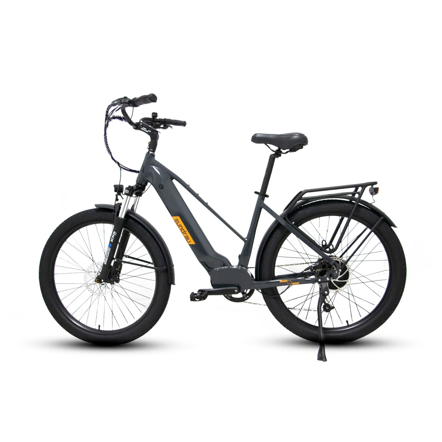 META275 One Point Zero Twenty Seven Point Five Inch City Electric Bike With 500W Hub Motor 20 MPH 35 To 65 Mile Range