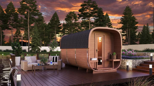 SAUNA EVOLUTION® Square Sauna Luxe Refresh 5