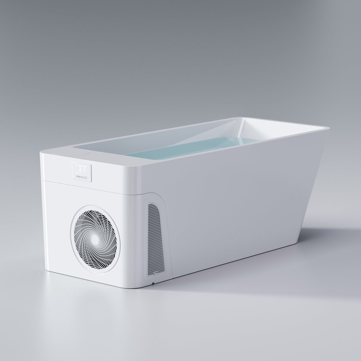 Luxury Acrylic Cold Plunge Tub With Built In Chiller And WiFi App Control For Home Gym Wellness