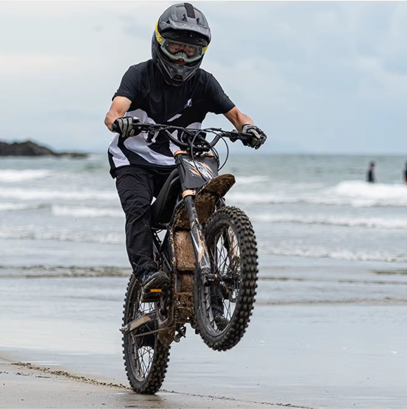 Mountain Beast GT73 Pro – Dual-Battery 3000W Fat Tire Electric Dirt Bike (Up to 180-Mile Range)