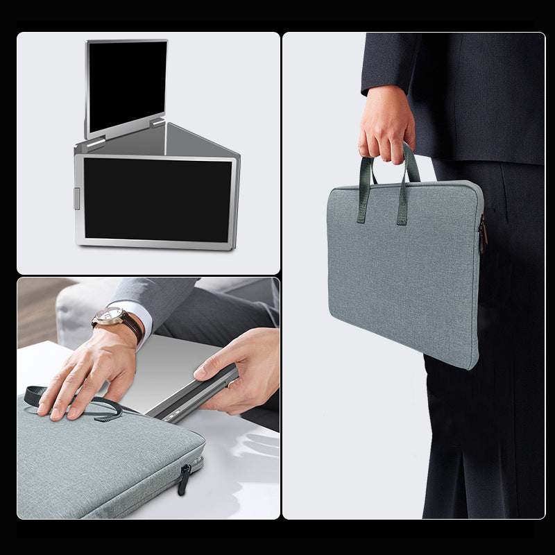 Portable Triple-Screen Laptop Monitor – Connect 3 Monitors with One Cable | USB-C Laptop Screen Extender