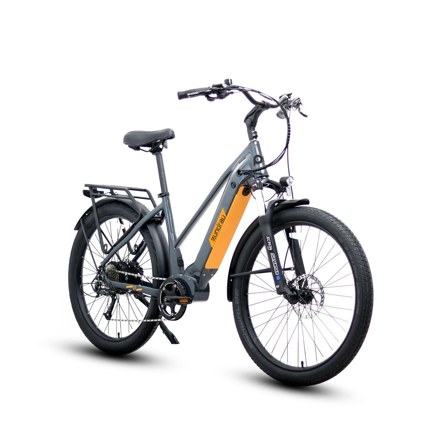 META275 One Point Zero Twenty Seven Point Five Inch City Electric Bike With 500W Hub Motor 20 MPH 35 To 65 Mile Range