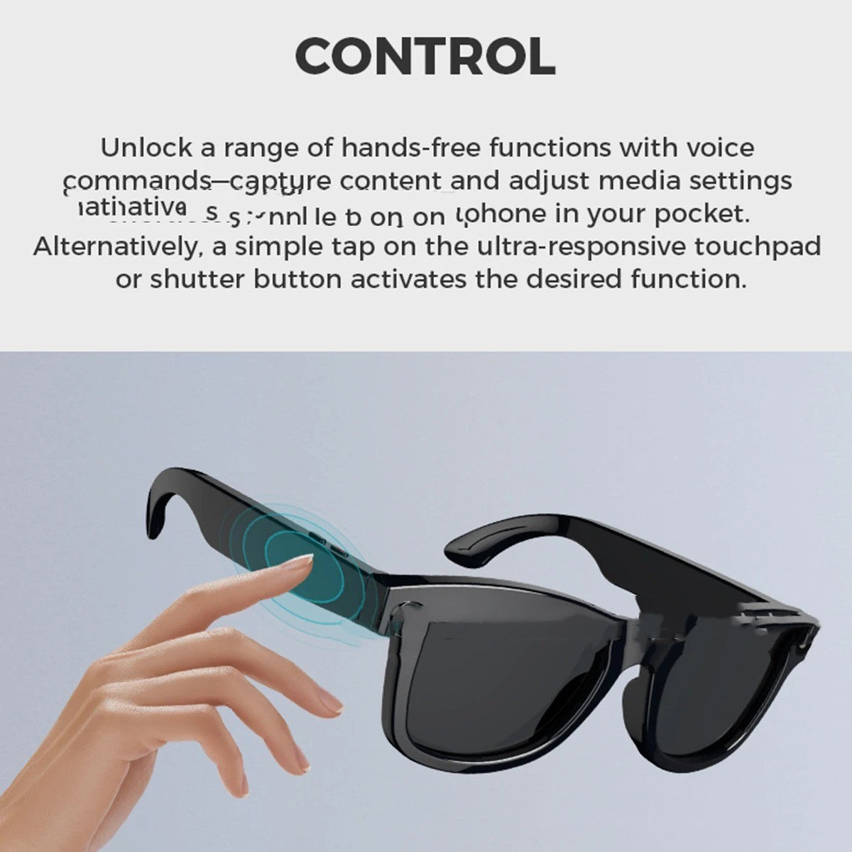 AI Glasses Sunglasses Can Call Video Shooting Video