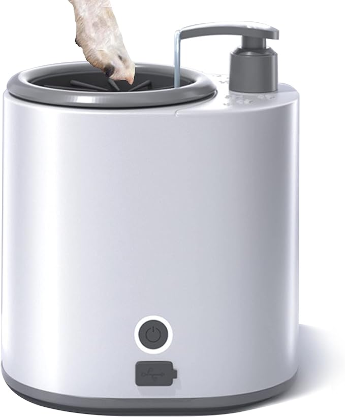 Electric Pet Paw Cleaner for Dogs and Cats - Automatic Paw Washer Machine