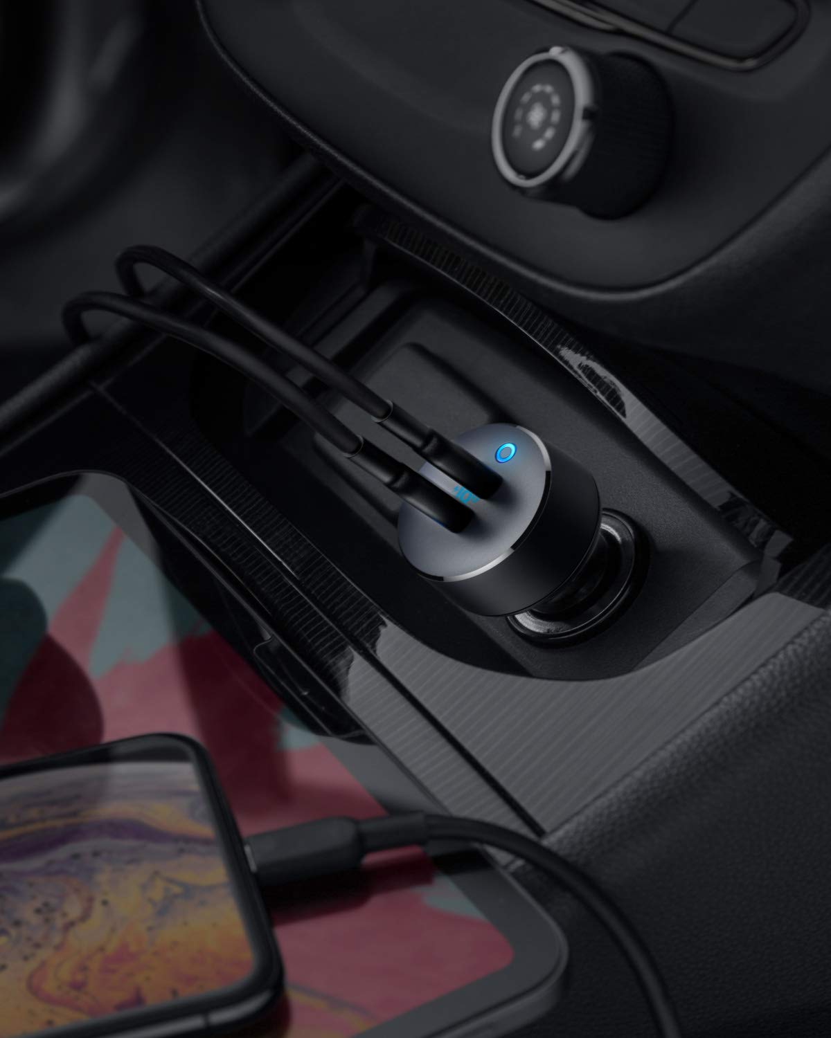 Anker <b>PowerDrive III</b> Duo USB-C Car Charger