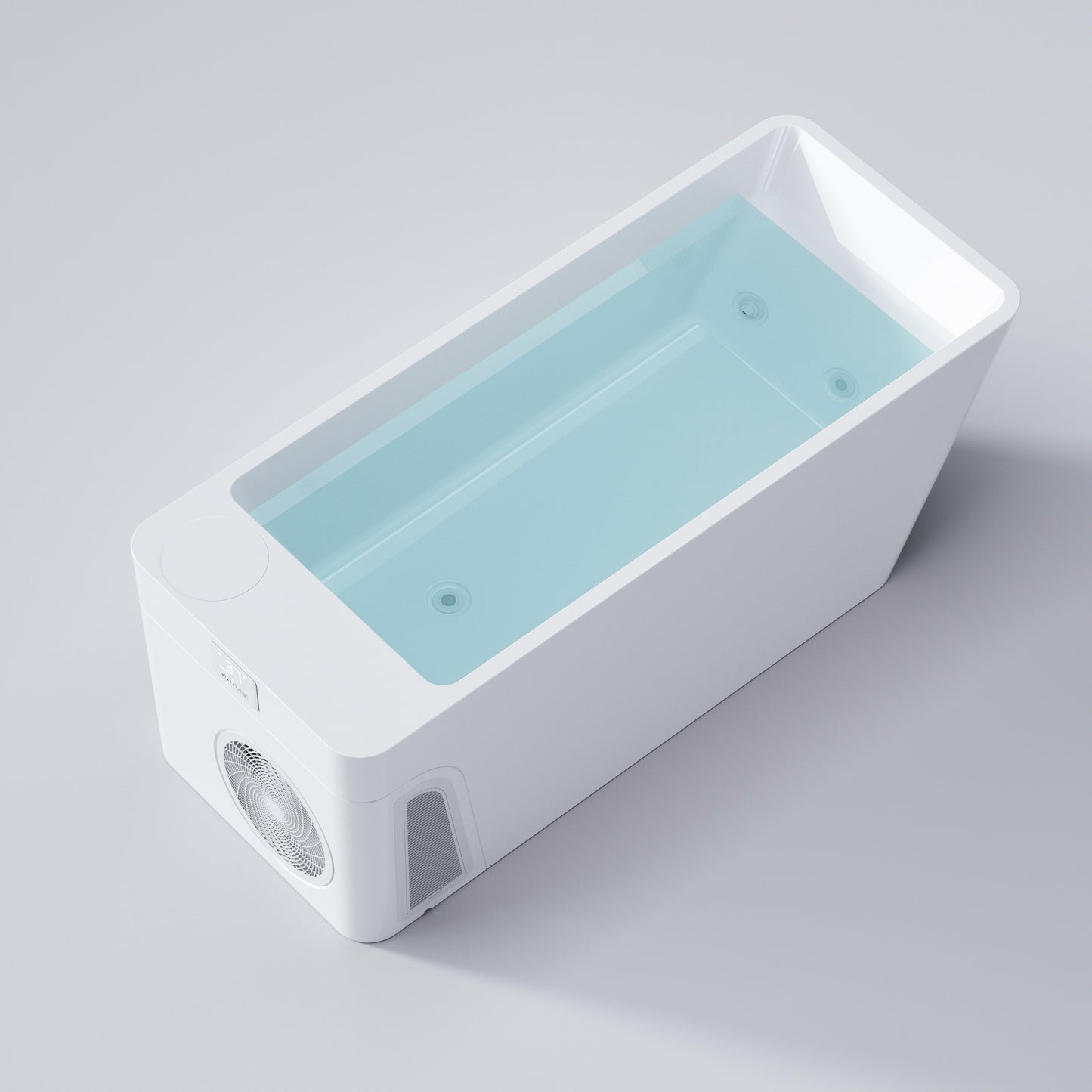Luxury Acrylic Cold Plunge Tub With Built In Chiller And WiFi App Control For Home Gym Wellness