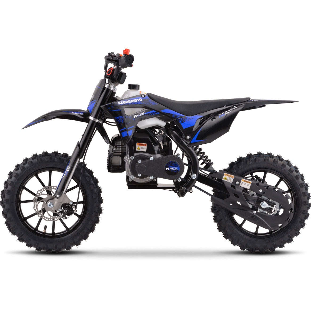 MotoTec Thunder 50cc Kids Gas Dirt Bike – Beginner Off-Road Motorcycle