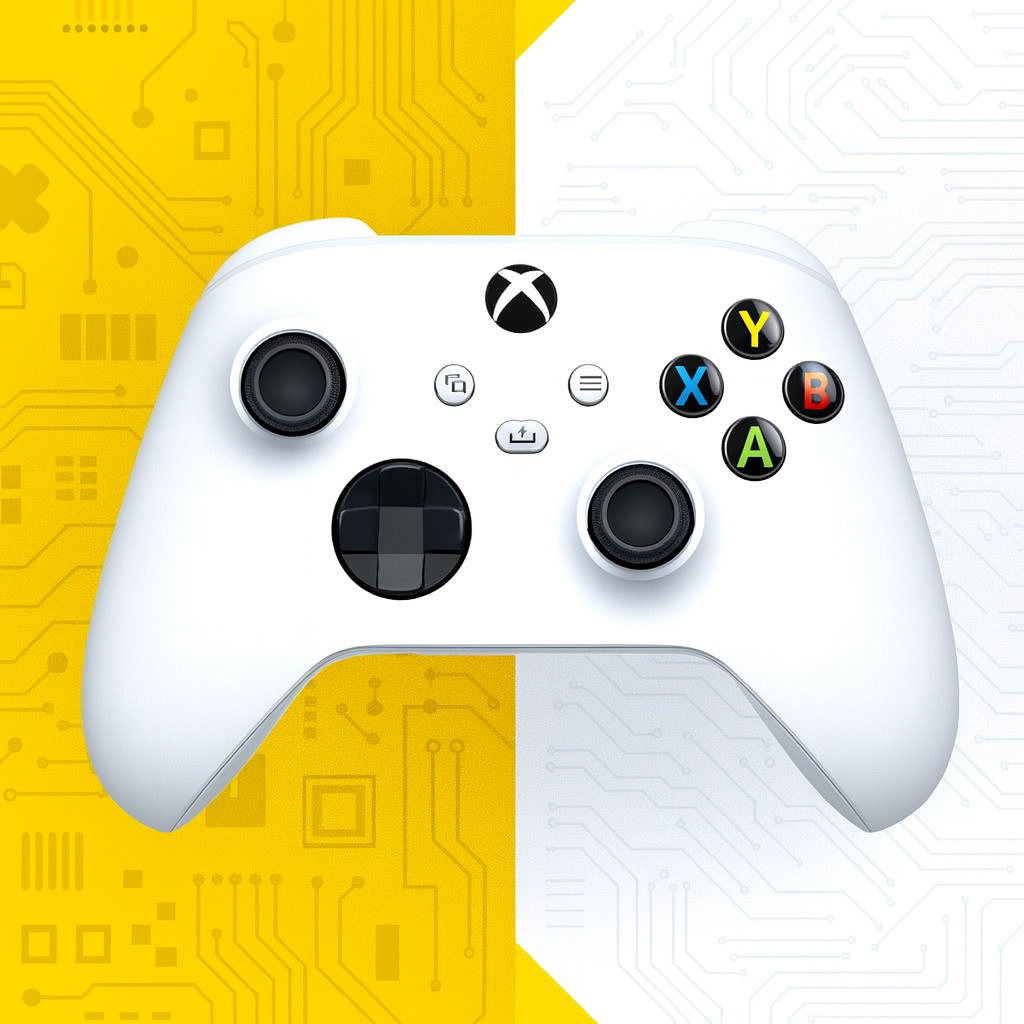 Microsoft Xbox Series S – Robot White (512GB SSD, All-Digital Console)