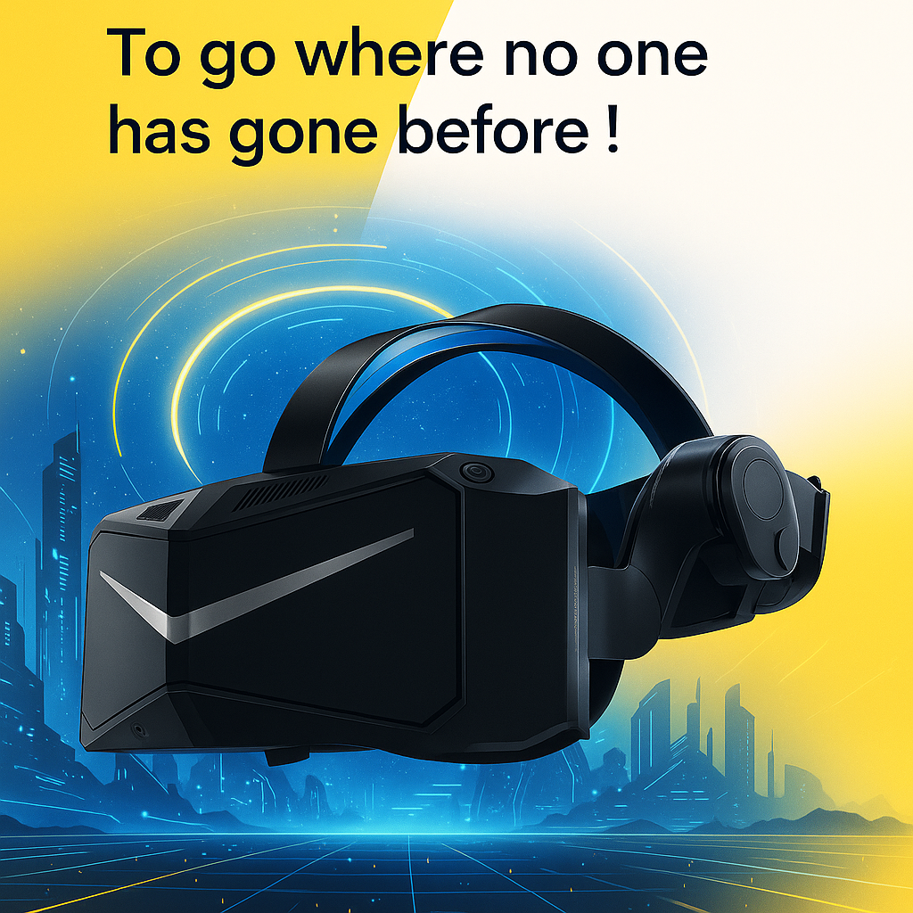 Crystal VR Headset – 12K QLED, Eye-Tracking, and Standalone Freedom