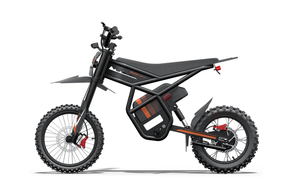 Mountain Beast GT54 Pro Electric Mini Dirt Bike 3000W Peak Power 49 MPH Top Speed 62 Mile Range All Terrain