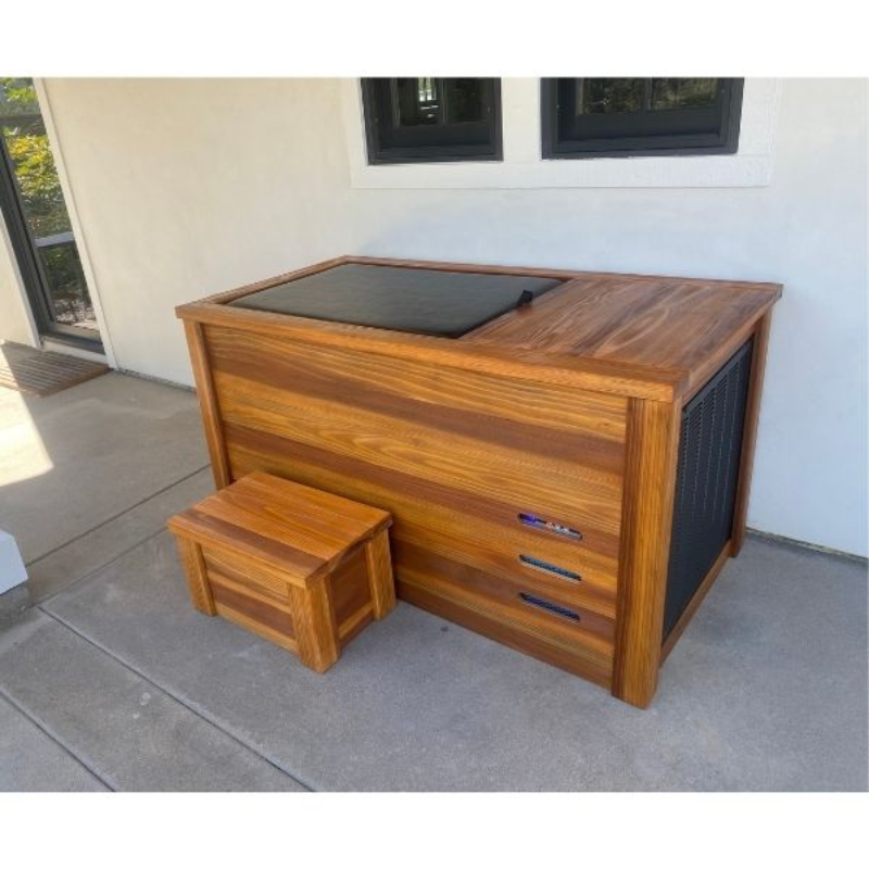 Modern Reform Kooru Cold Plunge Tub — Sustainable Redwood