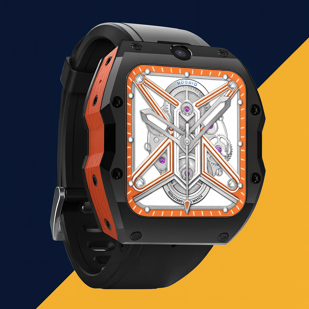 Rugged 4G LTE Smartwatch – Adventure Meets Luxury Design
