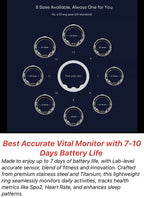 Smart Health Ring – Advanced Wellness Tracker (Oura Alternative)
