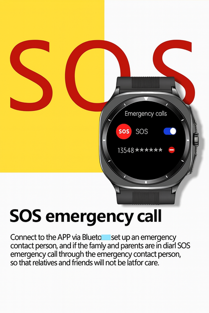 Smart Health Management Watch – ECG + Blood Pressure + NFC by Swag House Store