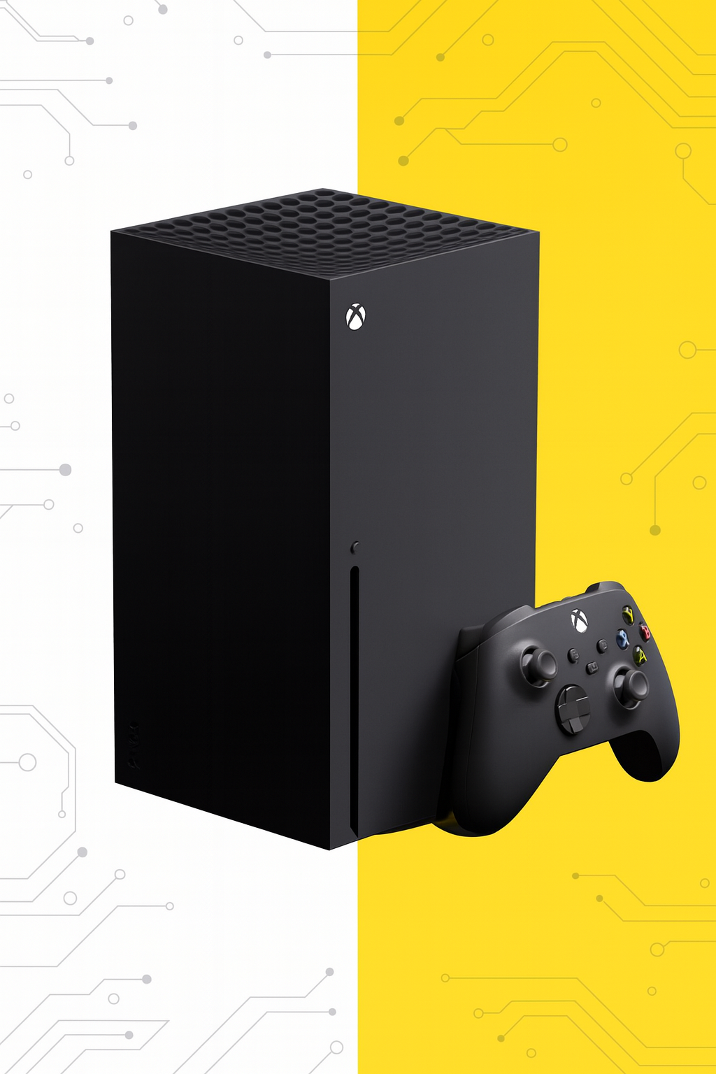 Microsoft Xbox Series X – 1TB Gaming Console (4K, Black)