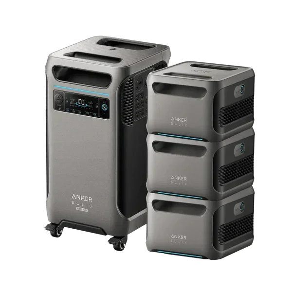 Anker SOLIX F3800 Plus Portable Power Station + Extra Battery