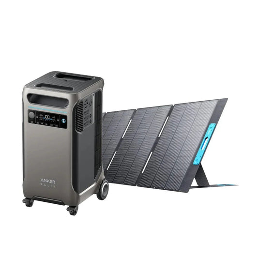 Anker SOLIX F3800 Solar Generator Kits (With a Free Anker SOLIX F3800 Protective Cover Bag)