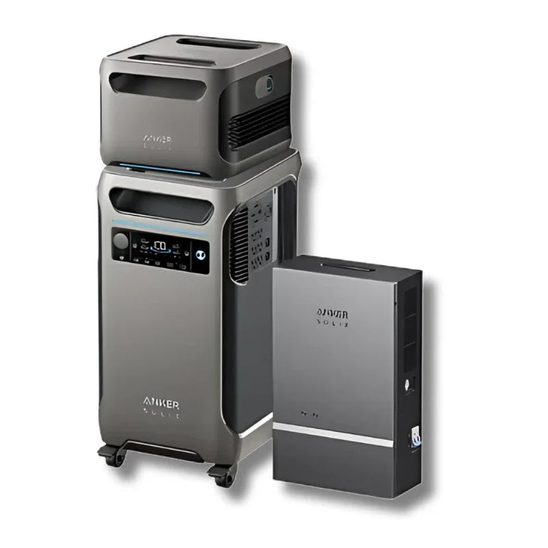 Anker SOLIX F3800+ Expansion Battery + Smart Home Power Kit (With a Free Anker SOLIX F3800 Protective Cover Bag)