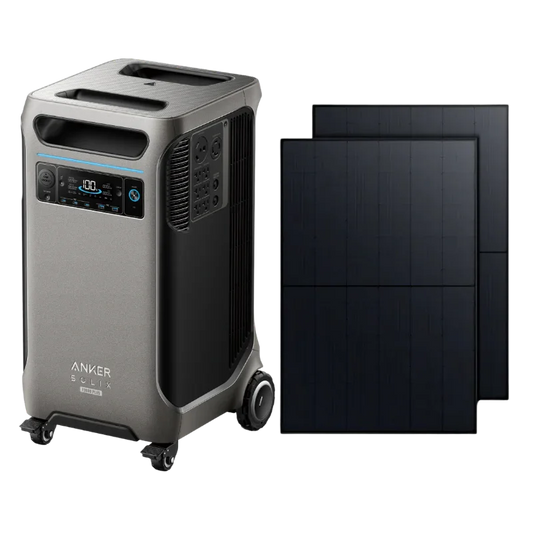 Anker SOLIX F3800 Plus Portable Power Station + 410W Rigid Solar Panel