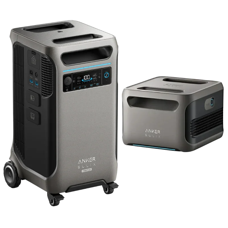 Anker SOLIX F3800 Plus Portable Power Station + Extra Battery