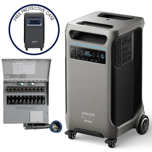 Anker SOLIX F3800 Plus Portable Power Station+ 50A Transfer Switch