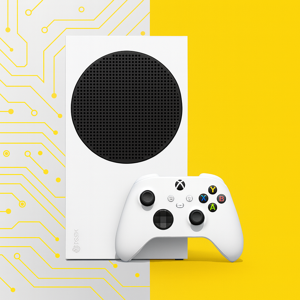Microsoft Xbox Series S – Robot White (512GB SSD, All-Digital Console)