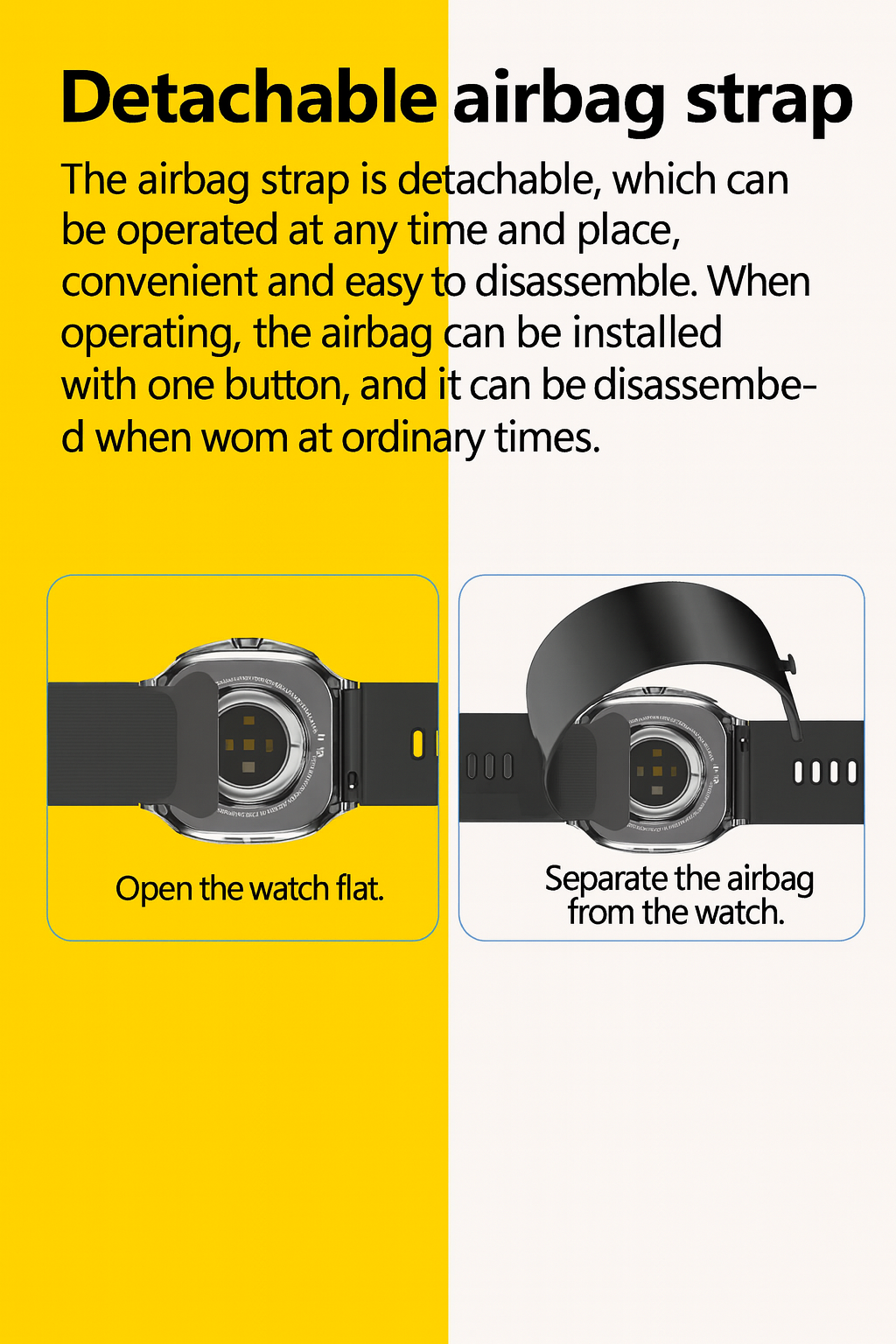 Smart Health Management Watch – ECG + Blood Pressure + NFC