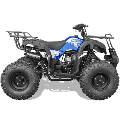 Mototec Bull 125cc 4-stroke Kids Gas Atv Blue MotoTec