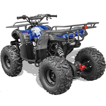 Mototec Bull 125cc 4-stroke Kids Gas Atv Blue MotoTec