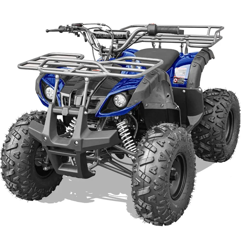 Mototec Bull 125cc 4-stroke Kids Gas Atv Blue MotoTec
