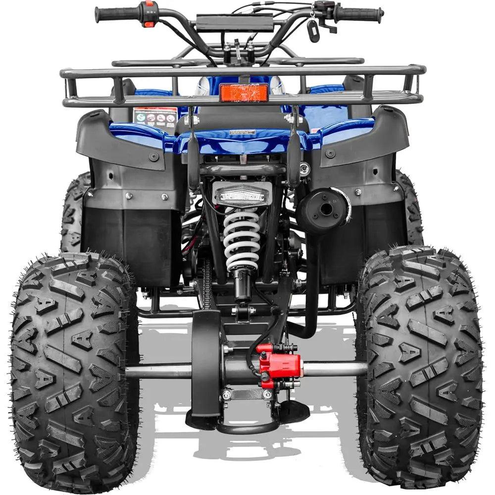 Mototec Bull 125cc 4-stroke Kids Gas Atv Blue MotoTec