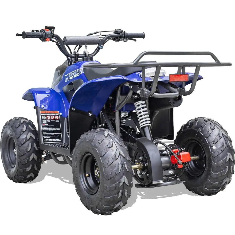 Mototec Rex 110cc 4-stroke Kids Gas Atv Blue MotoTec