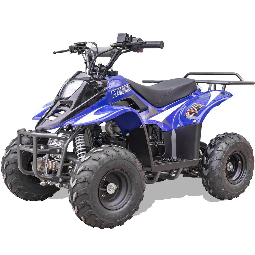 Mototec Rex 110cc 4-stroke Kids Gas Atv Blue MotoTec