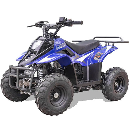 Mototec Rex 110cc 4-stroke Kids Gas Atv Blue MotoTec