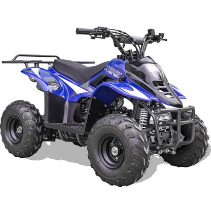 Mototec Rex 110cc 4-stroke Kids Gas Atv Blue MotoTec