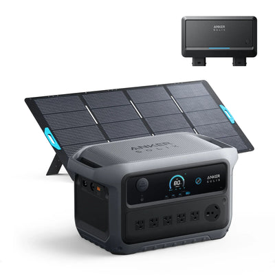 Anker SOLIX C2000 Gen2 Portable Power Station Kit — 2000Wh with 400W Solar Panel