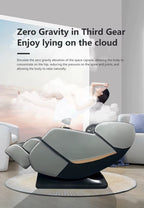 Zero Gravity Full-Body Massage Chair with Heat, Bluetooth & AI Voice Control