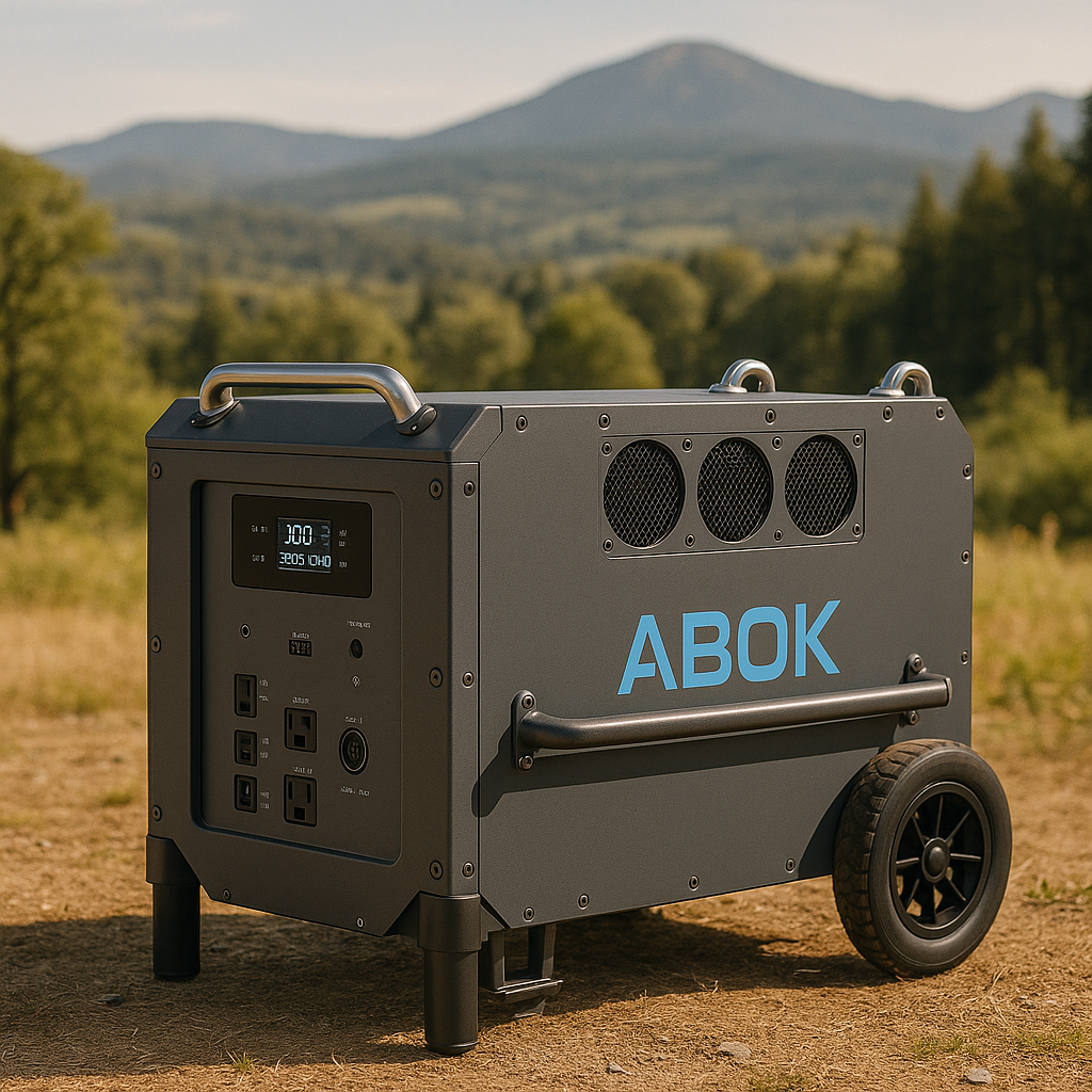 7200W LiFePO₄ Solar Generator – 9.8kWh Portable Power Station for Home Backup, RVs & Off-Grid Living