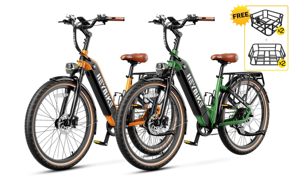 HeyBike Cityrun Combo Electric Bikes Bundle — 500W Motors