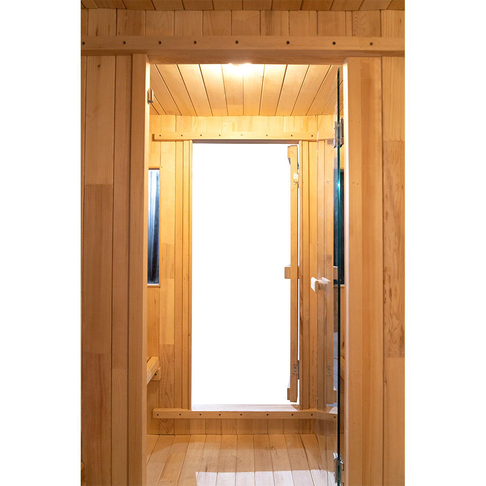 SAUNA EVOLUTION® Barrel Sauna Serenity Nature Air 6