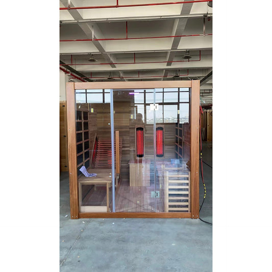 SAUNA EVOLUTION®  Indoor Steam and Far-infrared Sauna Dual System 01