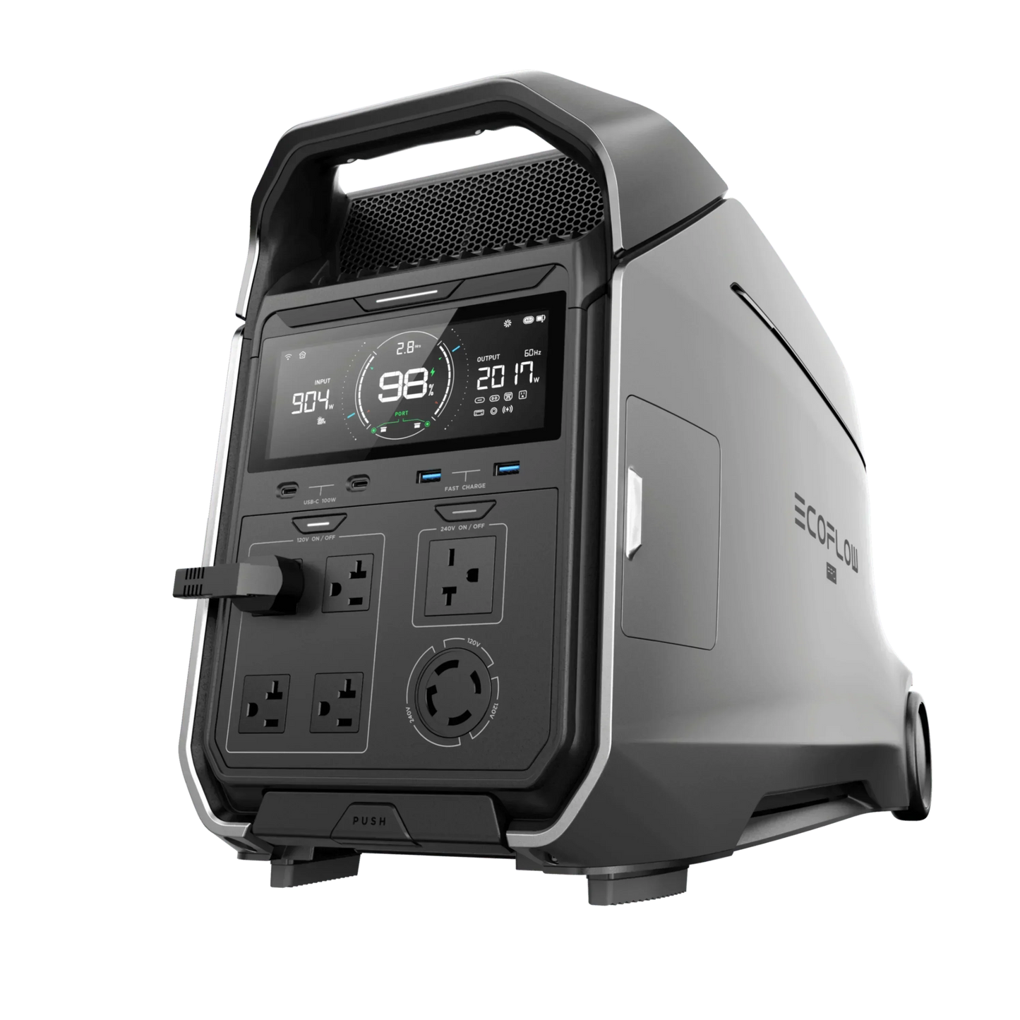 EcoFlow DELTA Pro 3 Portable Power Station Solar Generator