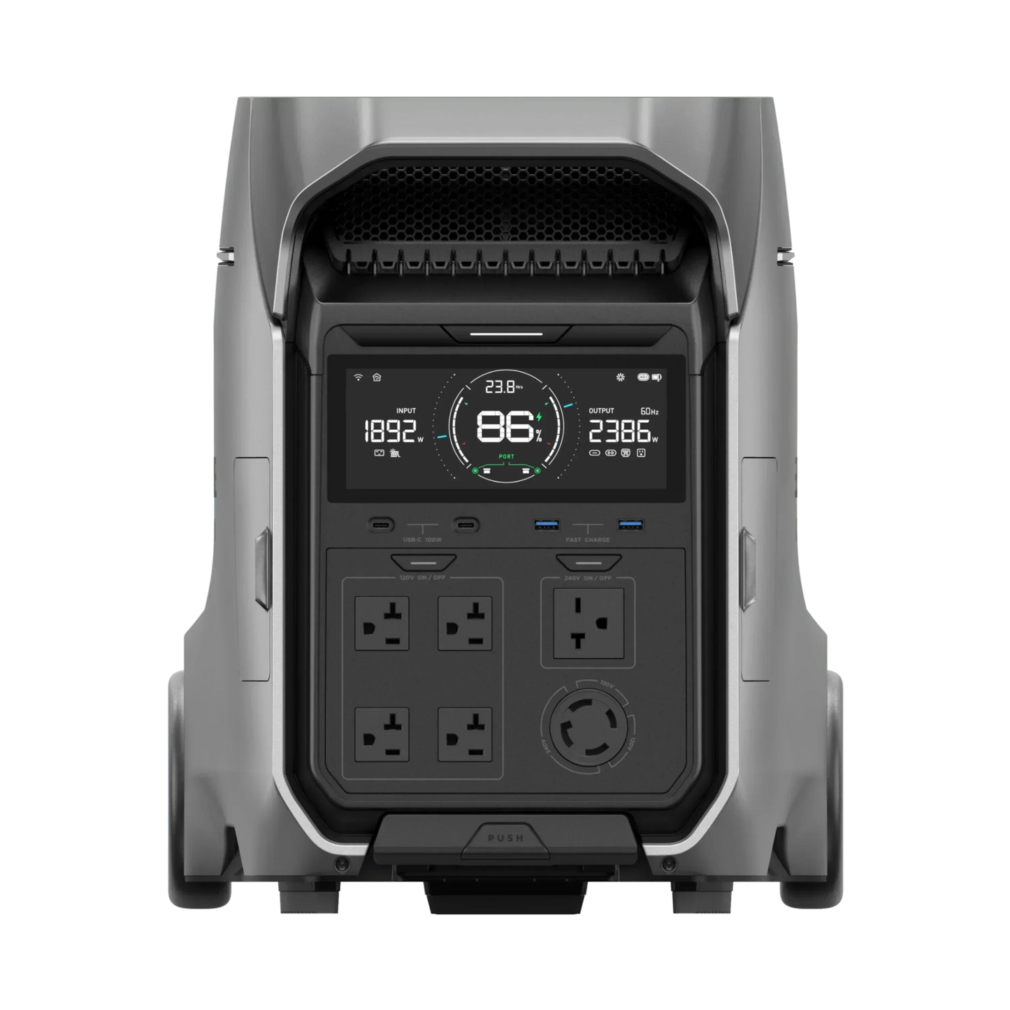 EcoFlow DELTA Pro 3 Portable Power Station Solar Generator