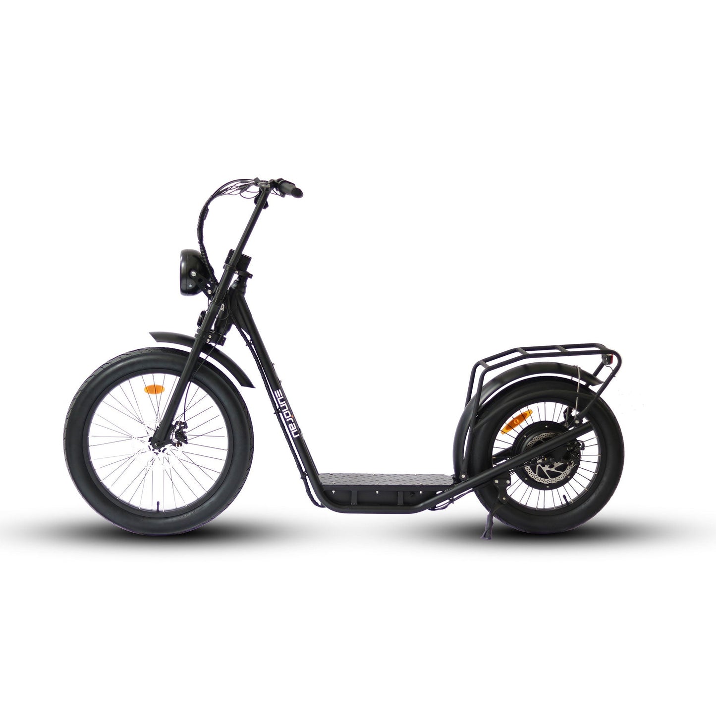 Eunorau Jumbo 48V 1000W Stand Up Kick Scooter With 15.6Ah Battery Fast 4 To 5 Hours Charge TEKTRO Disc Brake And E ABS